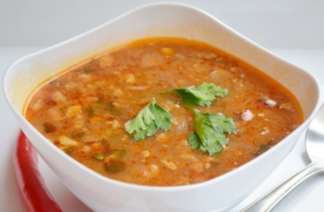 фото готового супа харчо с картофелем