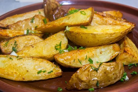 фото готового картофеля по деревенски