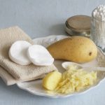 приготовление картофельных и крахмальных масок для лица