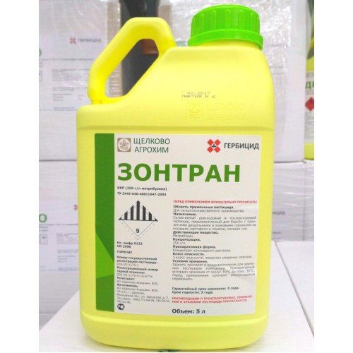 Средство Зонтран для картофеля: инструкция и дозировка