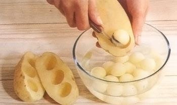 Картофельные шарики фото